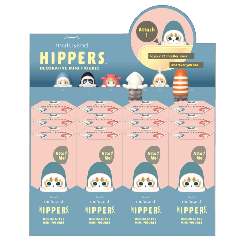 HIPPERS Mofusand - Shelf Display