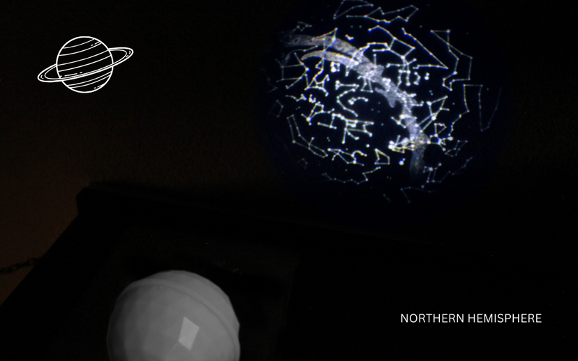 Projector Dome Star Map - Calm Accent