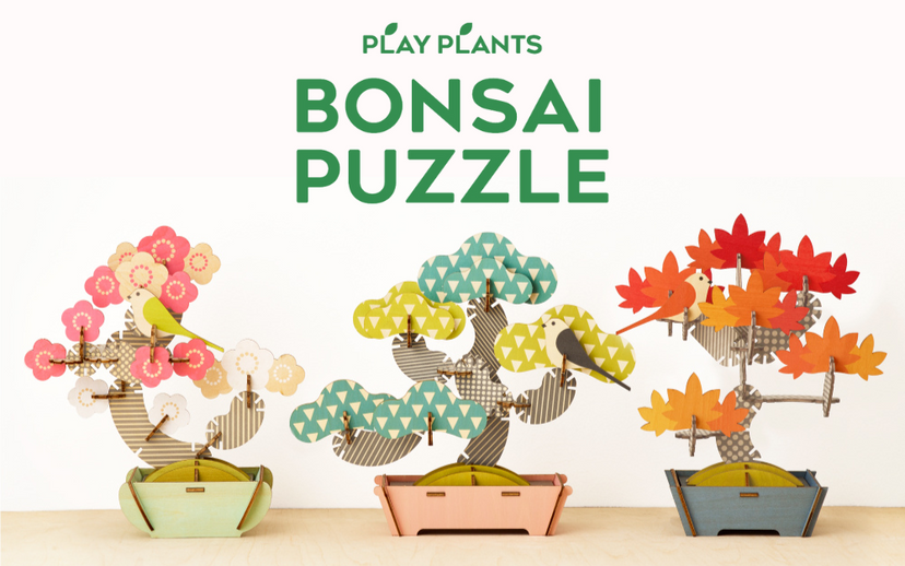 Play Plants Bonsai Puzzles - Gift Ready